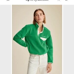 Sporty & Rich Forest Green Crewneck Sweater